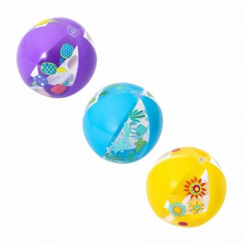 Lopta Bestway® 31036, Designer Beach Ball, detská, nafukovacia, do vody, 510 mm