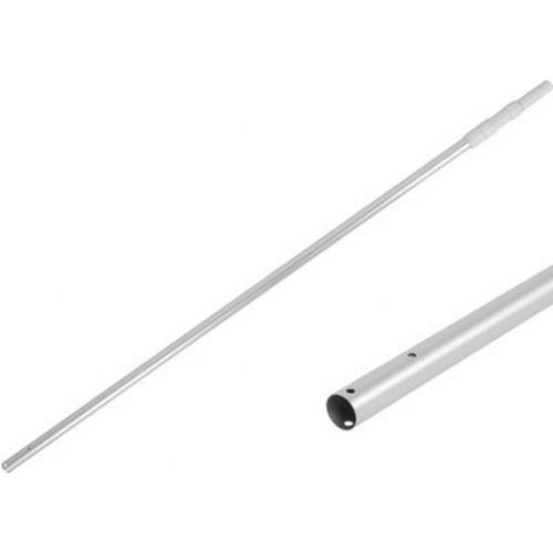 Tyč Pool, teleskopická násada pre sieťku do bazénu, 150-450cm, 0,8mm, strieborná