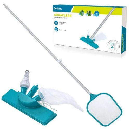 Súprava Bestway® FlowClear™, 58013, zberač, sieťka, násada/tyč 203cm, sada na čistenie a údržbu bazéna