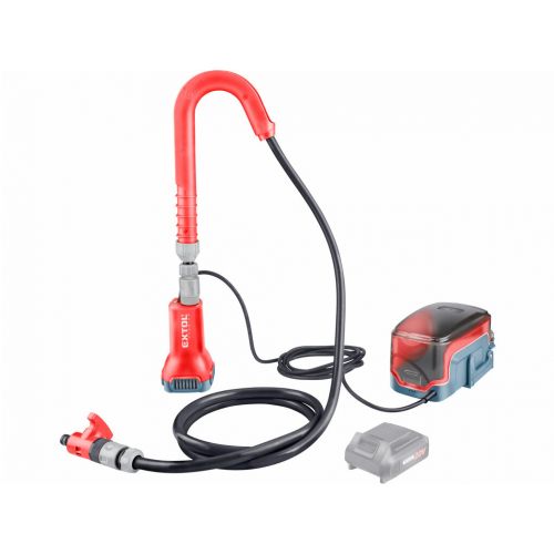 Čerpadlo ponorné do suda aku Share20V, bez aku, 1800 l/h, max. 17,5m, EXTOL PREMIUM
