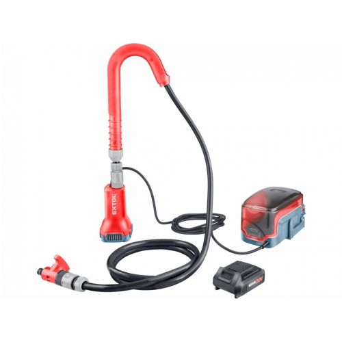 Čerpadlo ponorné do suda aku Share20V, 1x 2Ah, 1800 l/h, max. 17,5m, EXTOL PREMIUM