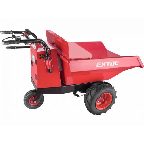 Dumper – transportér s elektrickým pohonom, 400kg, 200L, 48V/15Ah, EXTOL PREMIUM