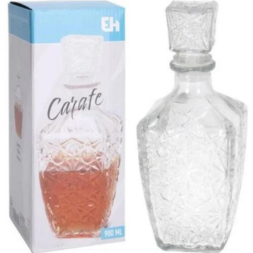 Fľaša na whisky, sklenená, 900ml