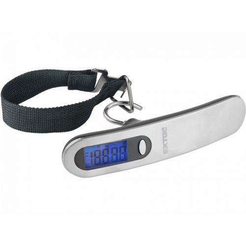 Váha na batožinu digitálna, max. 50kg, +-300g, podsvietený LCD