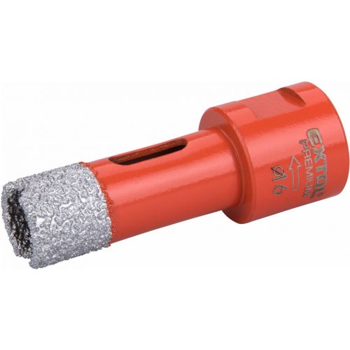 Vrták korunkový diamantový do uhlovej brúsky, 16mm