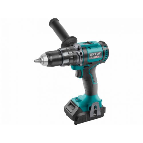 Vŕtačka s príklepom Share 20V,1x2Ah Li-on, 2,4A nabíjačka, 80Nm