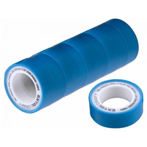 Páska teflónová, 10ks, 12mmx10m, hrúbka 0,075mm