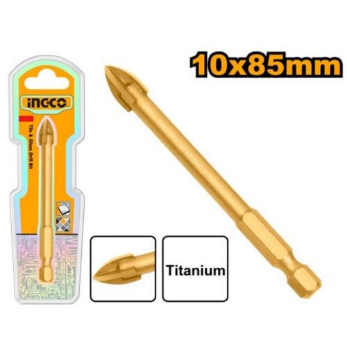 Vrták do dlaždíc a skla 10x85mm INGCO INDUSTRIAL