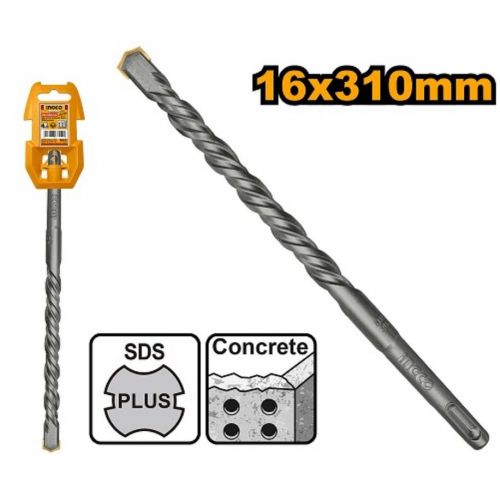 Vrták do betónu SDS plus, 16x310mm INGCO Industrial KLC