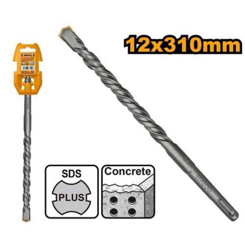 Vrták do betónu SDS plus, 12x310mm INGCO Industrial KLC