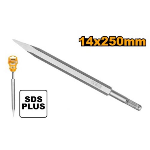 Sekáč špicatý SDS 14x250mm, INGCO INDUSTRIAL