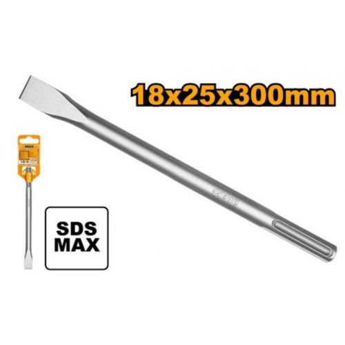 Sekáč plochý SDS MAX 18x25x300mm, INGCO INDUSTRIAL