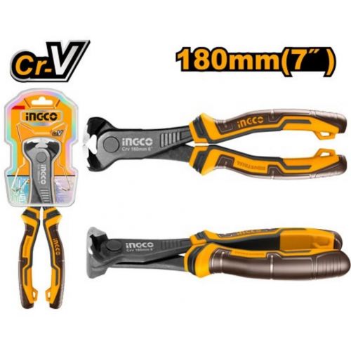 Kliešte štipacie čelné CrV 180mm INGCO INDUSTRIAL