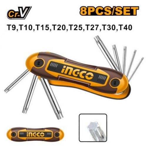 Kľúč torx sada 8ks kľúčov INGCO
