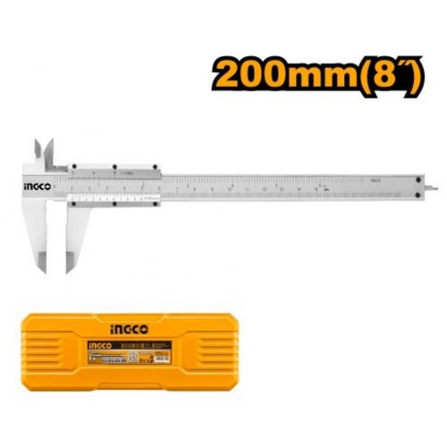 Meradlo posuvné kovové 200mm/0,05mm INGCO KLC