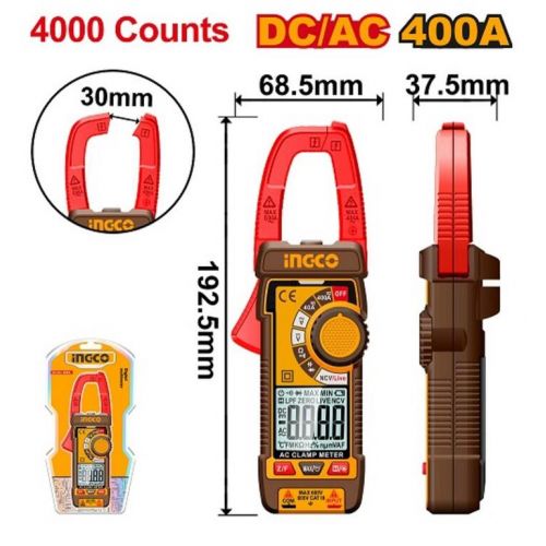 Multimeter digitálny kliešťový DC/AC INGCO