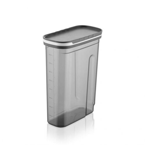 Dóza na sypké potraviny plastová, 2,7l, posuvný uzáver, s mierkou 