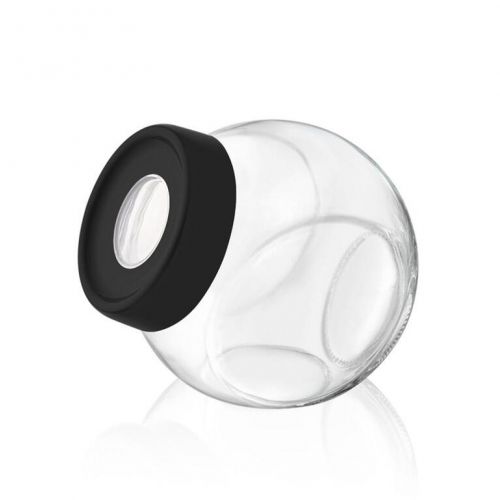 Dóza na potraviny 750ml sklenená, s plastovým vekom, mix