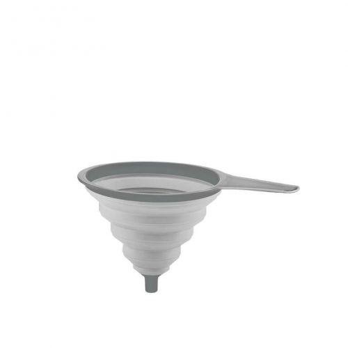 Lievik 12cm, plast + silikón, rozkladací