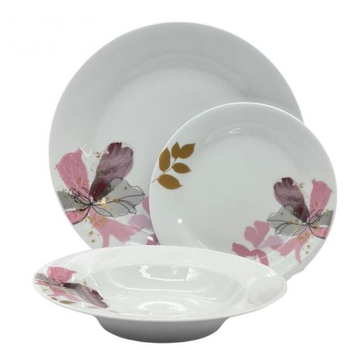 Tanier sada 18-dielna KOSATEC, extra white KLC