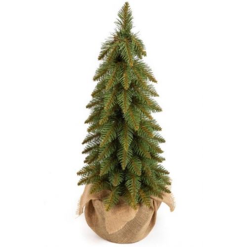Stromček vianočný smrek 80 cm v jute
