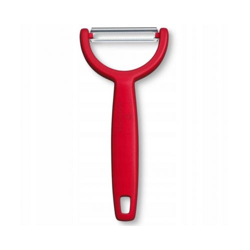 Škrabka na zemiaky/zeleninu YPSO VICTORINOX zúbkovaná, červená