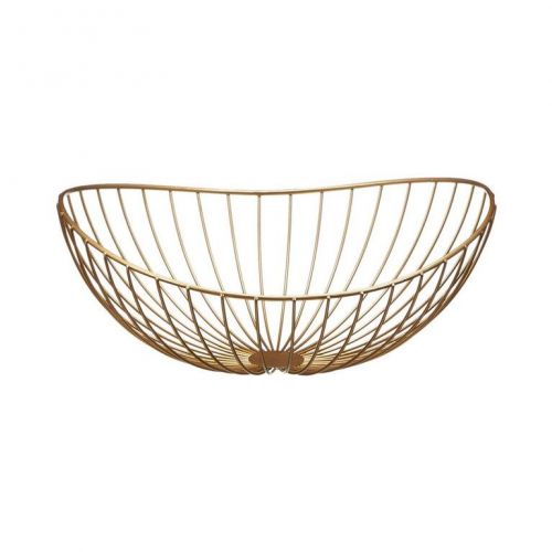 Košík na ovocie DECOR 30cm zlatý
