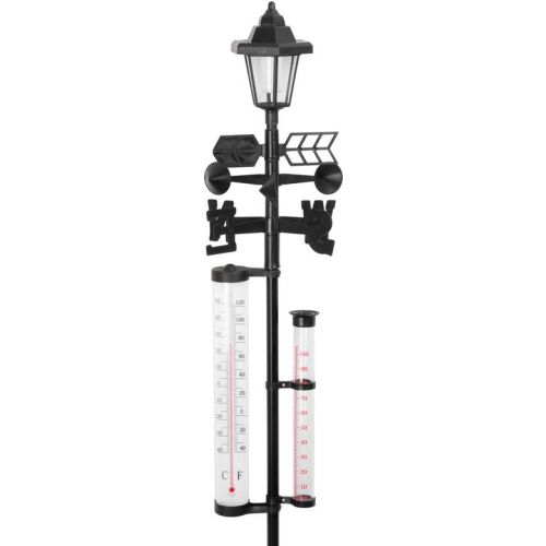 Meteostanica SWS29, Solar, 158 cm, zrážkomer, teplomer, solárna lampa