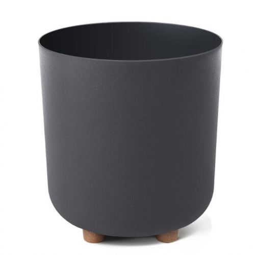 Kvetináč plastový SOFIA priemer 240 mm, antracit, výška 275 mm