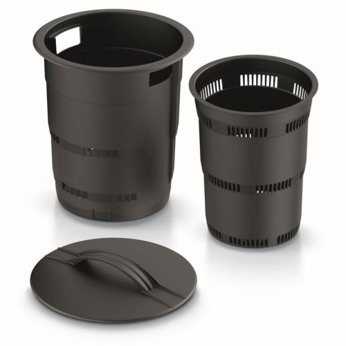 Kompostér podzemný COMBIOSIL 25 cm, 11L čierny