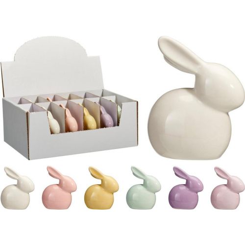 Postavička zajac 10 cm porcelán mix