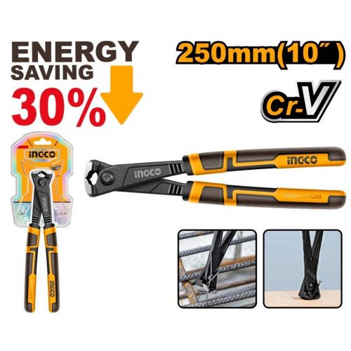 Kliešte štipacie CrV 250mm, INGCO Industrial