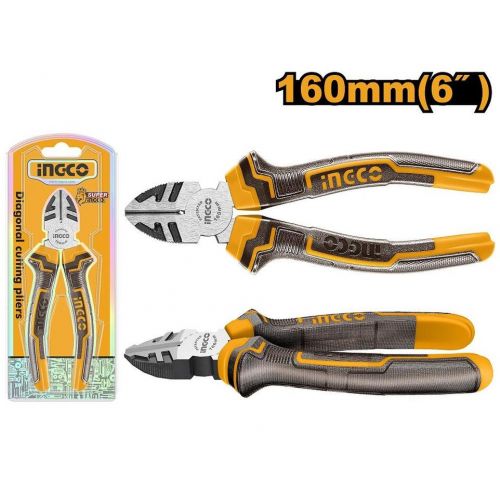 Kliešte štipacie bočné 160mm INGCO