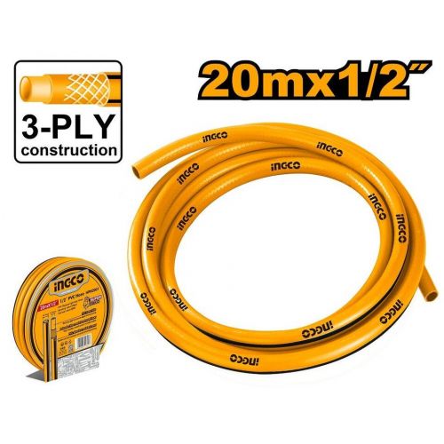 Hadica záhradná 1/2" PVC 20m INGCO Industrial