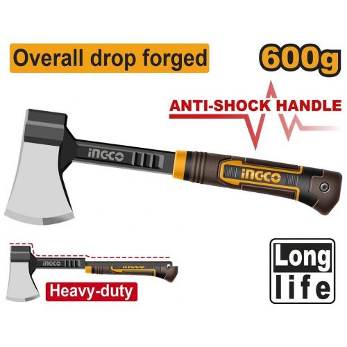 Sekera 600g ANTI-SHOCK rukoväť, INGCO Industrial