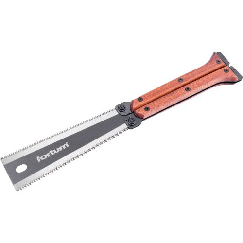 Pílka japonská obojstranná 300mm skladacia , ohybná čepeľ 0,8 mm zuby na oboch stranách