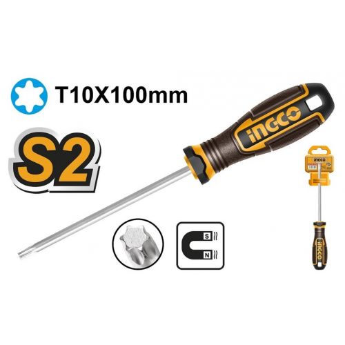Skrutkovač TORX 5x100mm T10, INGCO Industrial