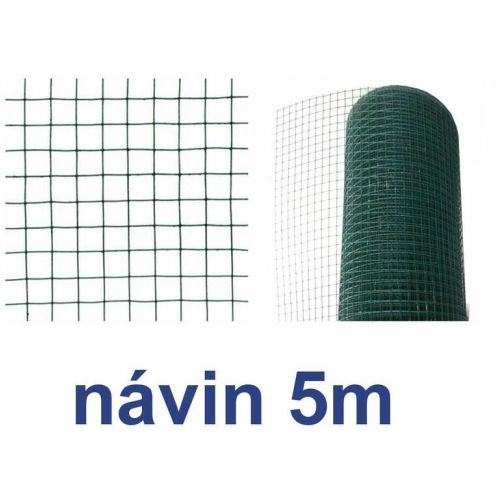Pletivo štvorcové PVC 16x16/1.2x500x5m zvárané, poplastované, GARDENKUS