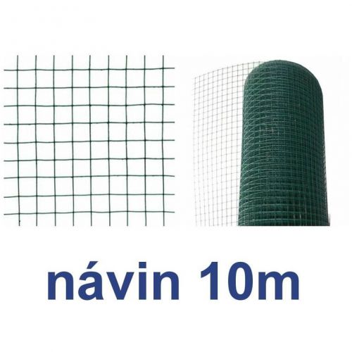 Pletivo štvorcové poplastované PVC 16x16/1.2x1000x10m, zvárané, GARDENKUS