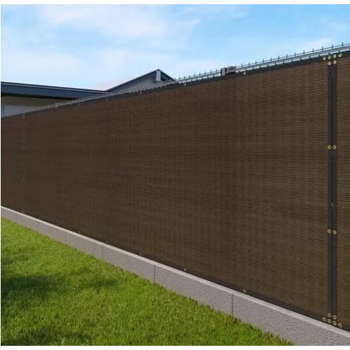 Sieť tieniaca spevnená hnedá 1,5x15 m HDPE 150g/80% GARDENKUS