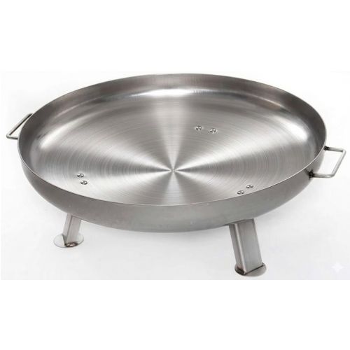 Ohnisko oceľové nerezové kruhové, priemer 69cm, GARDENKUS