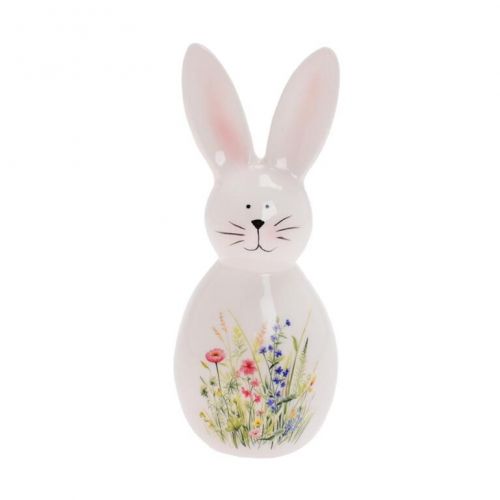 Postavička zajac 6,5x16,5 cm porcelán