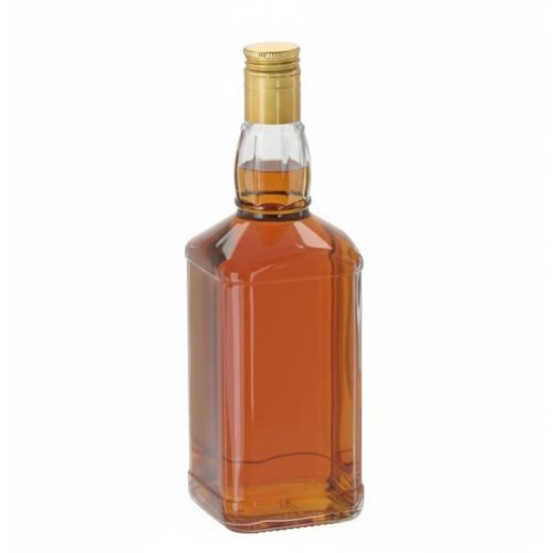 Fľaša na alkohol sklo 700ml s uzáverom DANIELS