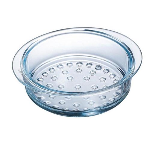 Paráčik, naparovacia vložka, priemer 20cm, sklo číre PYREX