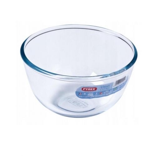 Miska sklenená guľášová 1,1L priemer 17x10cm, číra, PYREX