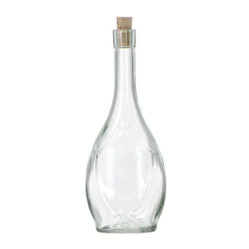 Fľaša na alkohol sklo 500ml IKONA s uzáverom X