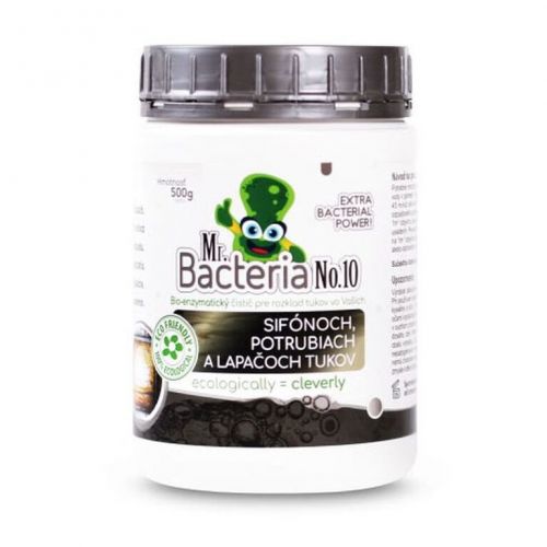 Aktivátor MR.Bacteria No.10 pre rozklad tukov v sifónoch 500g