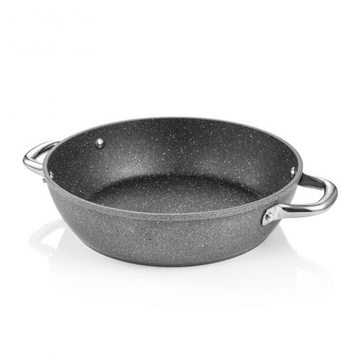 Panvica hlboká 28cm i-PREMIUM Stone, 2úchyty