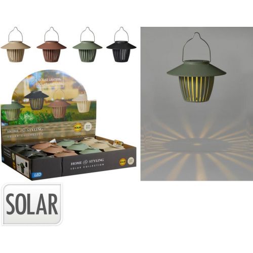 Svetlo záhradné LED solárne závesné mix farieb