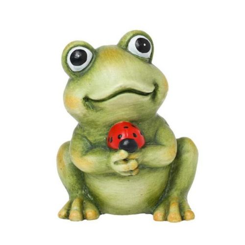 Postavička žaba 20 cm keramika